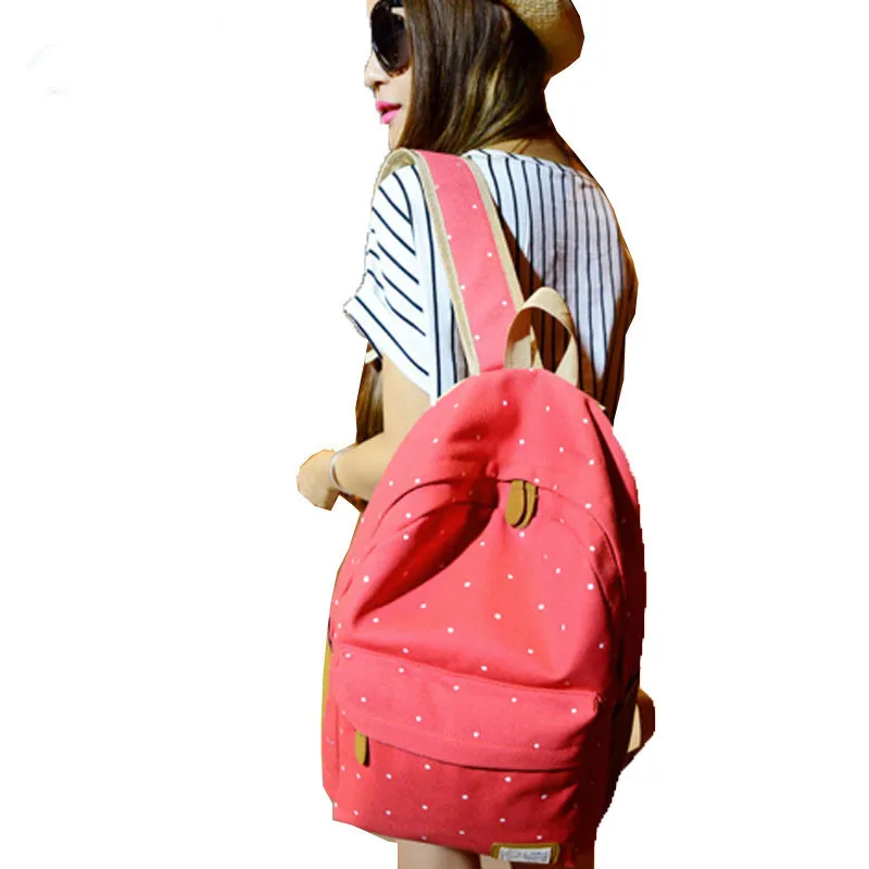 

2020 New Canvas Printing Backpack Women School Bags for Teenage Girls Cute Bookbags Vintage Laptop Backpacks Mochila Feminina
