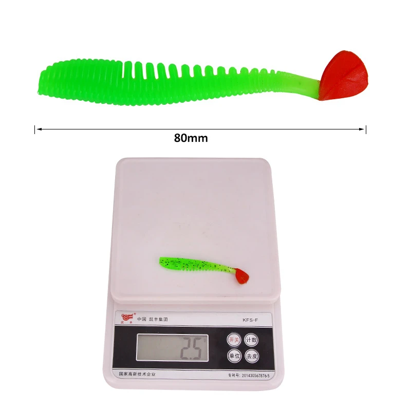 Новинка 10 шт./лот мягкие приманки резиновая приманка 8 см 2 5 г рыболовная для ловли