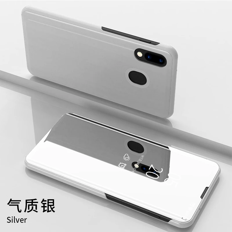 Противоударный чехол для Xiaomi Redmi Note 7 роскошное умное зеркало флип-чехол для Xiomi Redmi Note7 Pro Fundas для Redmi 7 Redmi 7A Coque