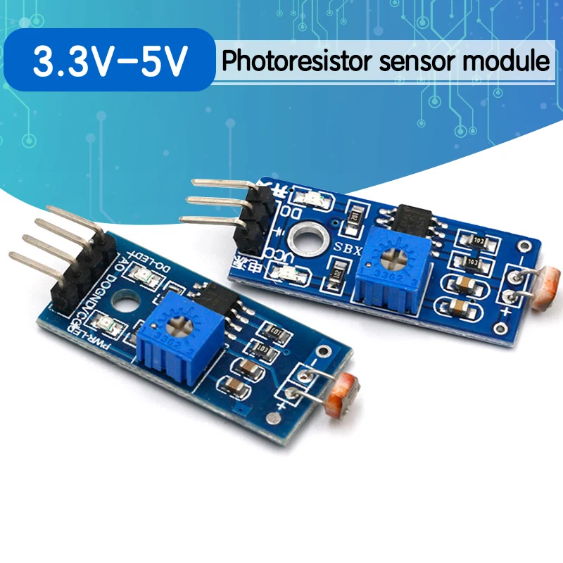 Светочувствительный модуль сопротивления яркости датчик интенсивности