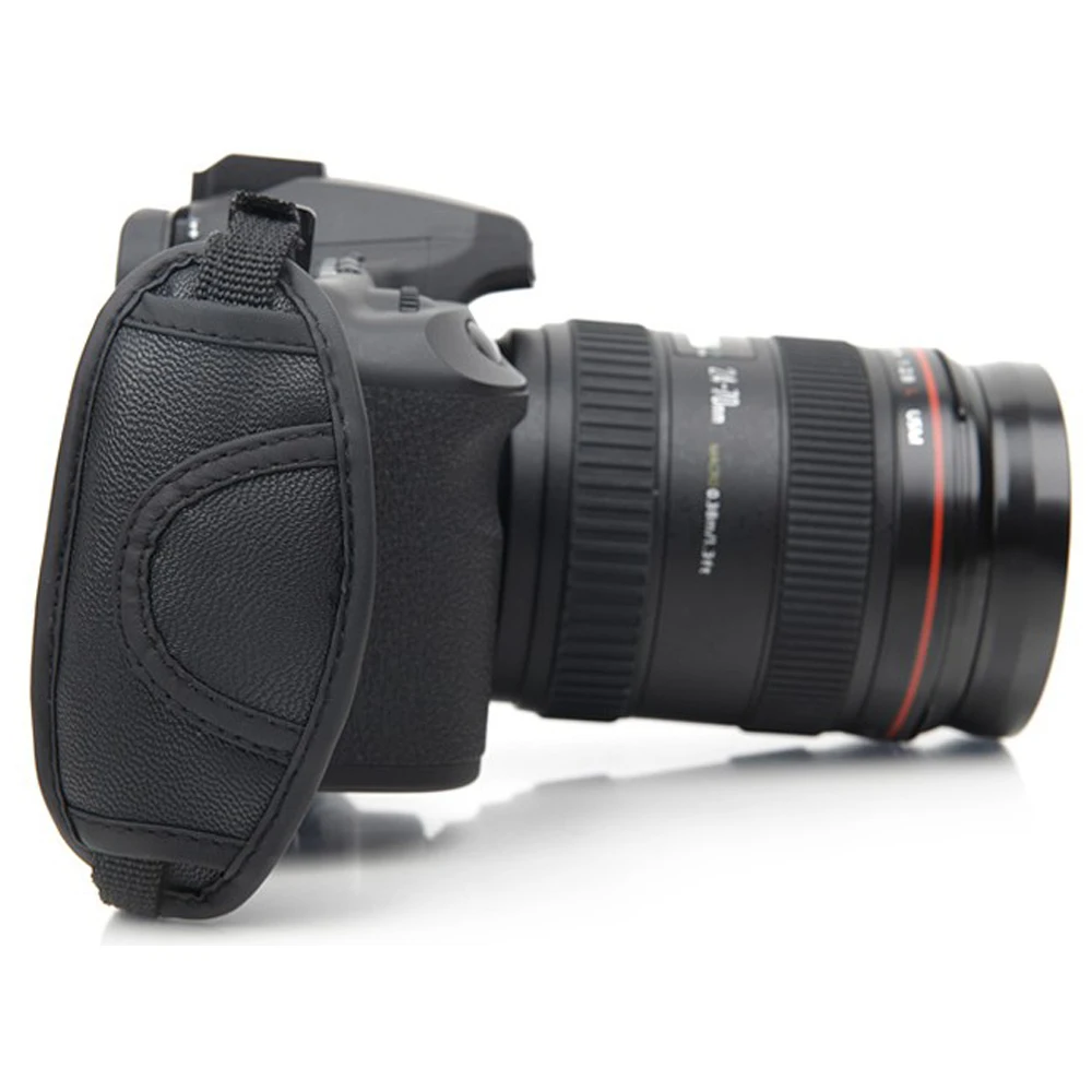 Ремешок на запястье для Canon Nikon Sony Olympus SLR/DSLR черный браслет аксессуары камеры |