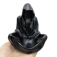 hermit resin statue crafts ornaments crystal ball holder sphere display stand pedestal living room home decor for 40 50mm sphere
