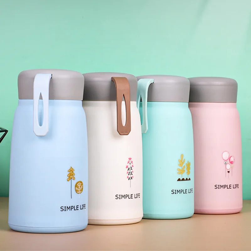 Милая Мини-термос для конфет Детская мультяшная бутылка горячей воды