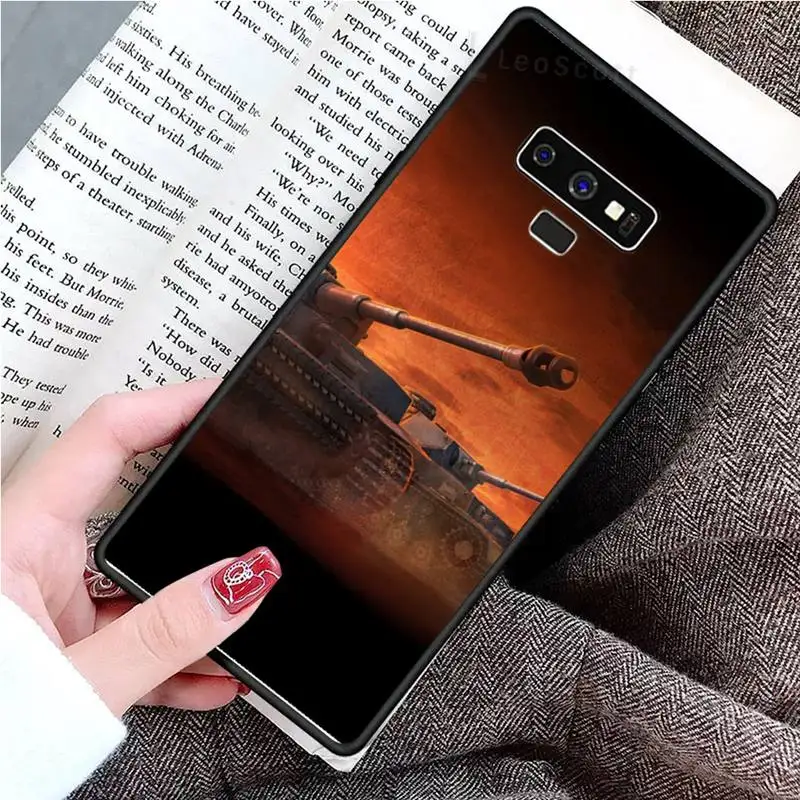 

World of Tanks cool game Phone Case For Samsung Galaxy S8 S9 S10 Plus S10E Note 3 4 5 6 7 8 9 10 Pro Lite cover