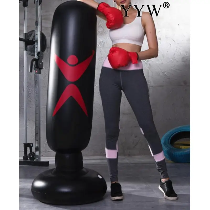 Надувная боксерская сумка для пробивки стоя манекен песочный мешок взрослых