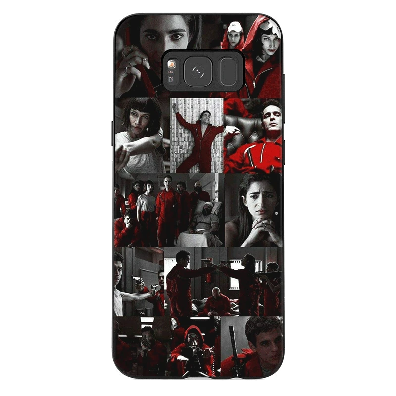 Чехол для телефона samsung J6 A70 A60 A50 A40 A20 A30 A10 A7 A6 A5 A3 A8 A9 крышка La Casa De Papel | Мобильные