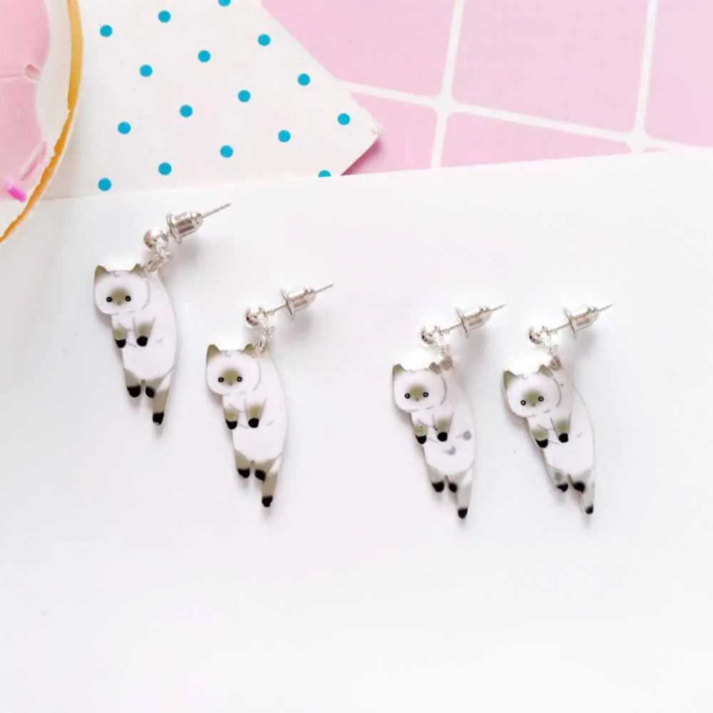 Женские Висячие серьги с длинной цепочкой изящные вечерние в стиле рок сердечком