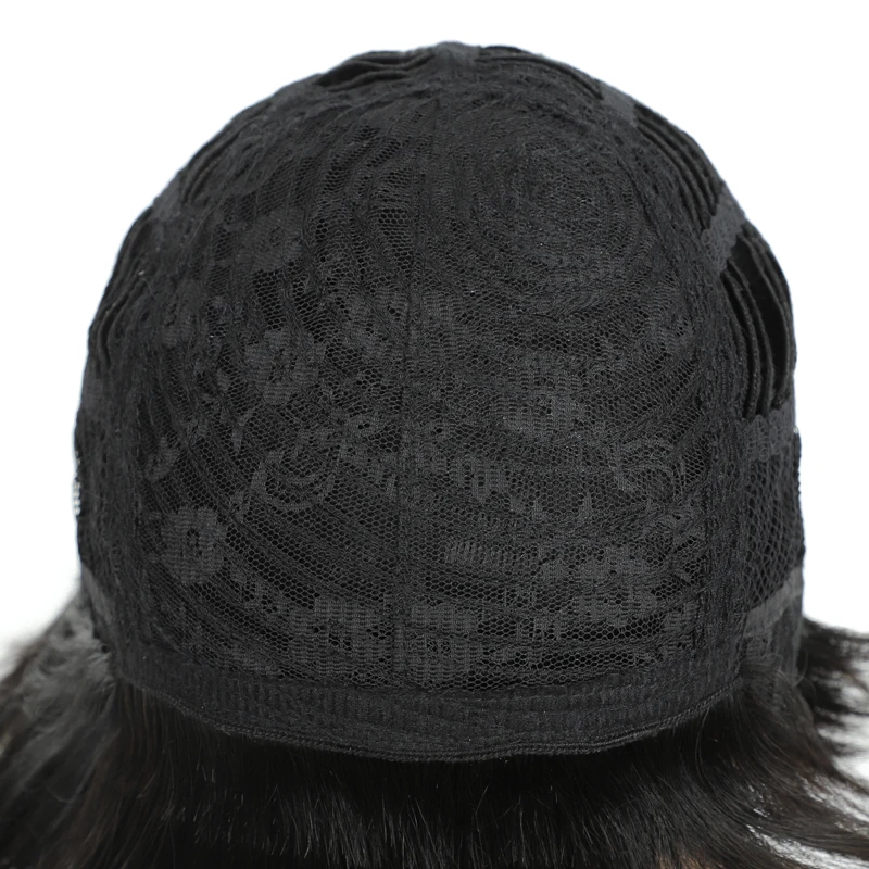 

99J RedWine Human Hair Wigs With Bangs Brazilian Straight 100% Colored Wig For Black Women SOKU Full Machine Made Wigs