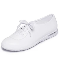 soft leather sneakers female dress spring shoes women vulcanized sneakers big size 42 43 white woman shoes