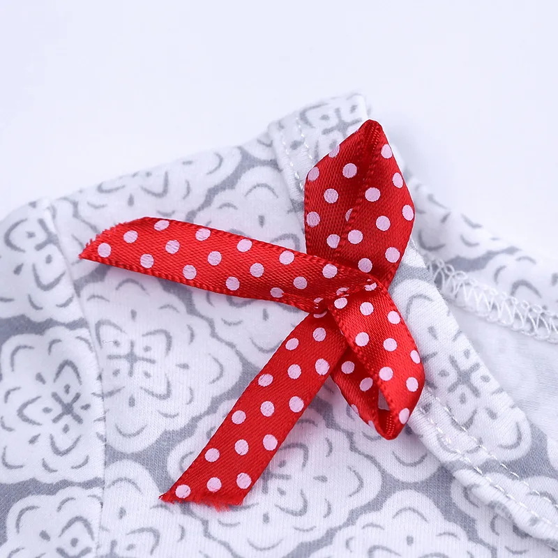 Одежда для маленьких девочек рождественское платье с длинным рукавом + штаны 2 шт.