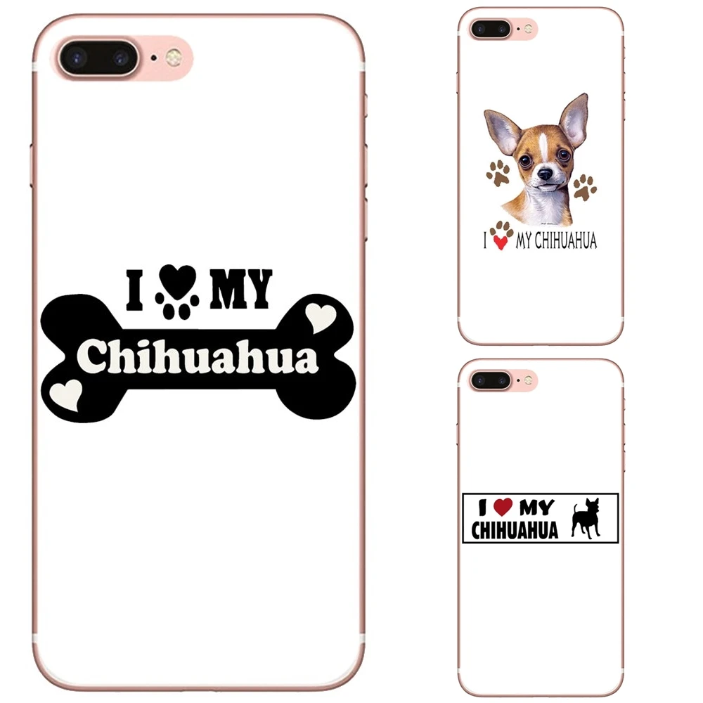 

Soft TPU Case Design I Love My Chihuahua Dog Pug For iPhone 10 11 12 13 Mini Pro 4S 5S SE 5C 6 6S 7 8 X XR XS Plus Max 2020