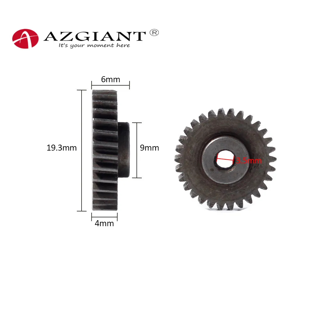 AZGIANT 30 зубьев металлическое зеркало заднего вида автомобиля Реверсивный электрический складной мотор шестерни для Mazda CX-5 Шестерня Mazda M3 M5 CX7 M8