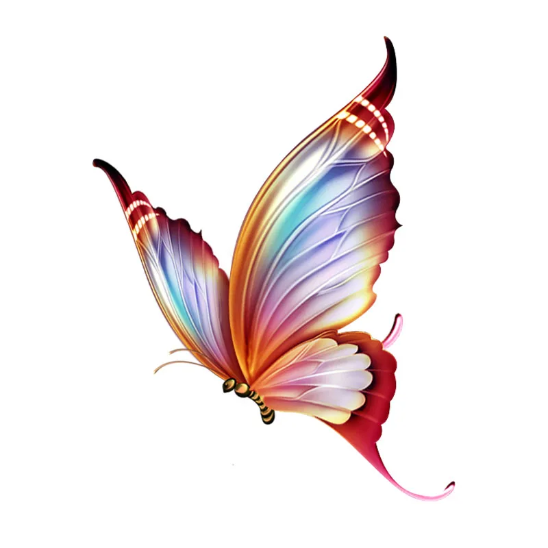 Автомобильные наклейки красивая бабочка декоративные мотоциклетные аксессуары