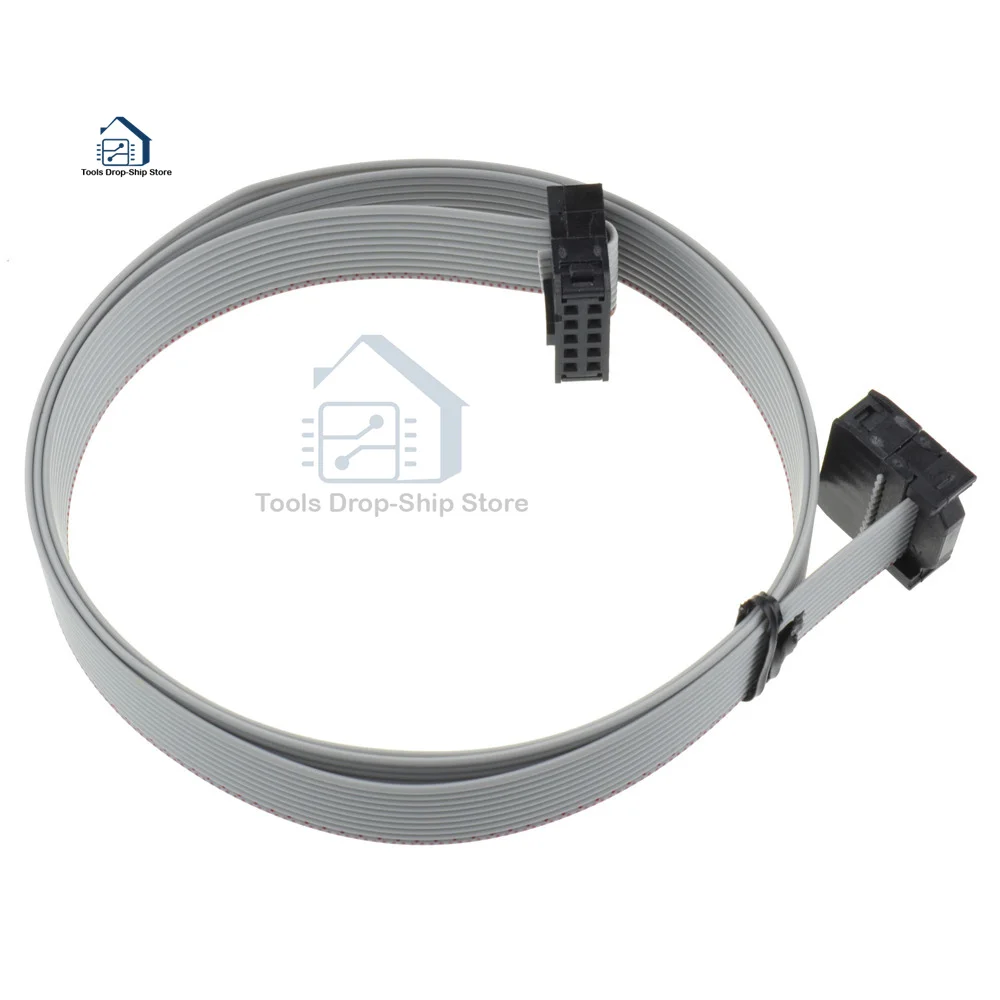 70 см 10 Pin 2 54 мм Соединительный кабель для USB ASP ISP JTAG AVR провод P IDC плоский ленточный
