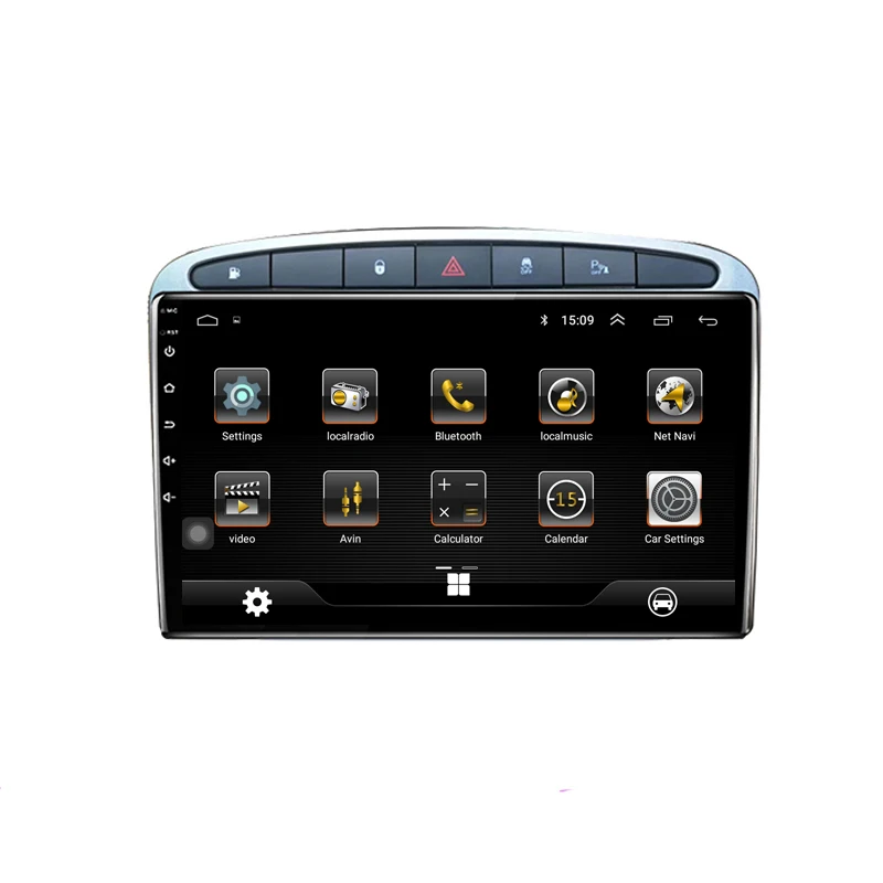 10 1 &quot2.5D IPS экран Android автомобильный DVD GPS для PEUGEOT 308 2007-2013408 2011 2012 2013 2014 радио аудио