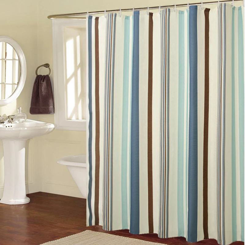 

Shower Curtain Modern Printing Colorful Fancy Polyester Textile Luxurious Waterproof Fabric Bath Curtains for Bathroom Bathtub