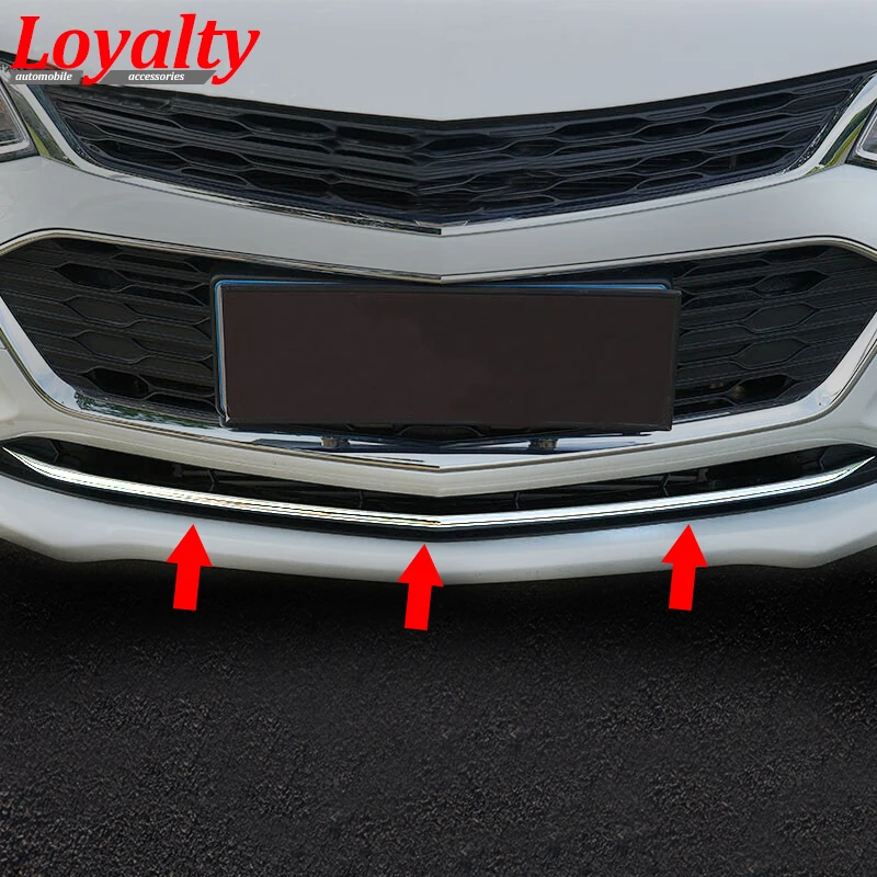 Лояльности для Chevrolet Cruze 2016 2017 2018 передний бампер Нижняя решетка гонки гриль