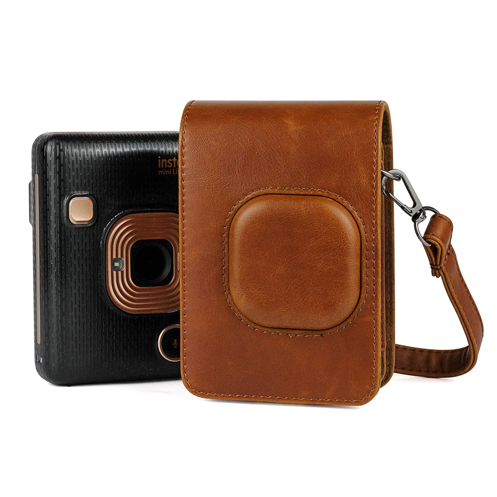 Чехол из искусственной кожи в стиле ретро для путешествий сменный чехол камеры