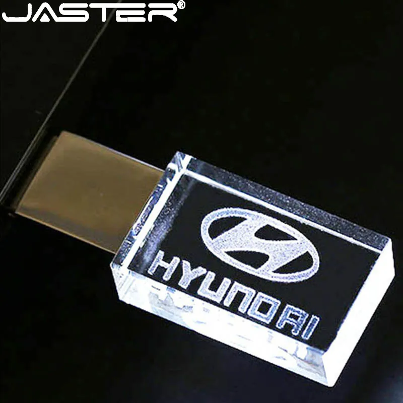USB флеш накопитель Hyundai crystal metal 4 ГБ 8 16 32 64 128 внешнее хранилище памяти карта u