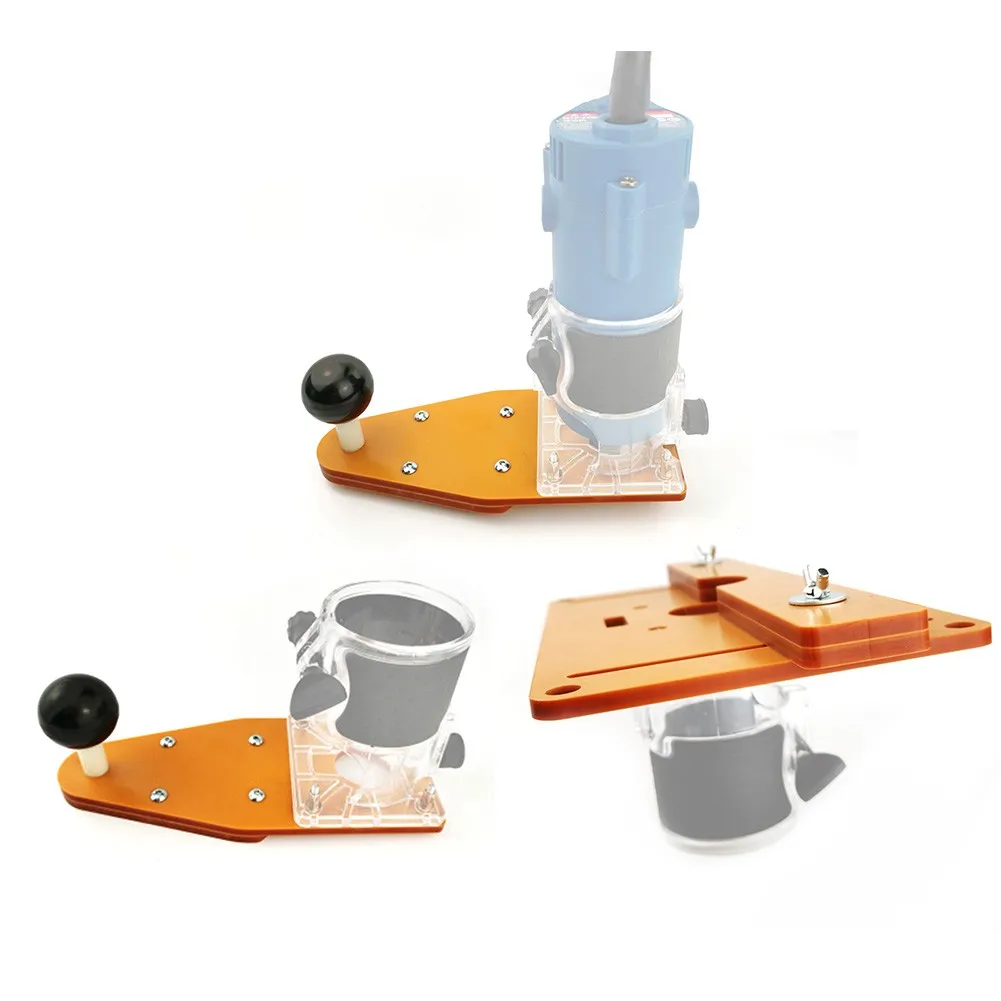 

Auxiliary Base Plate NEW Trimming Machine Plastic Balance Board Flip Board Guide Table Power Tools Parts For Woodworking Bench