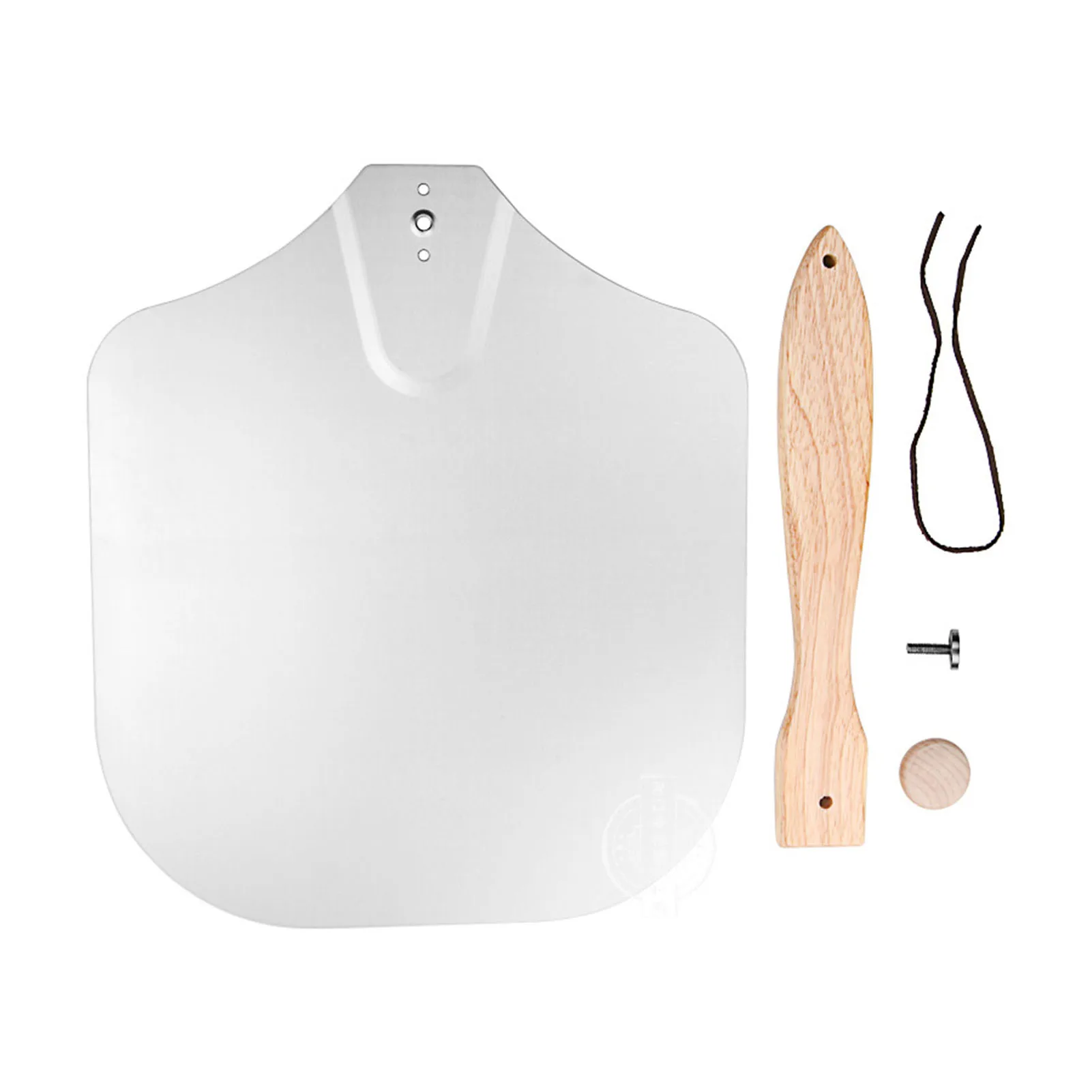 

pizza shovel Aluminum Metal Paddle Homemade Pizza Folding pizza Baking shovel Transfer Tool Wooden Handle kitchen kit