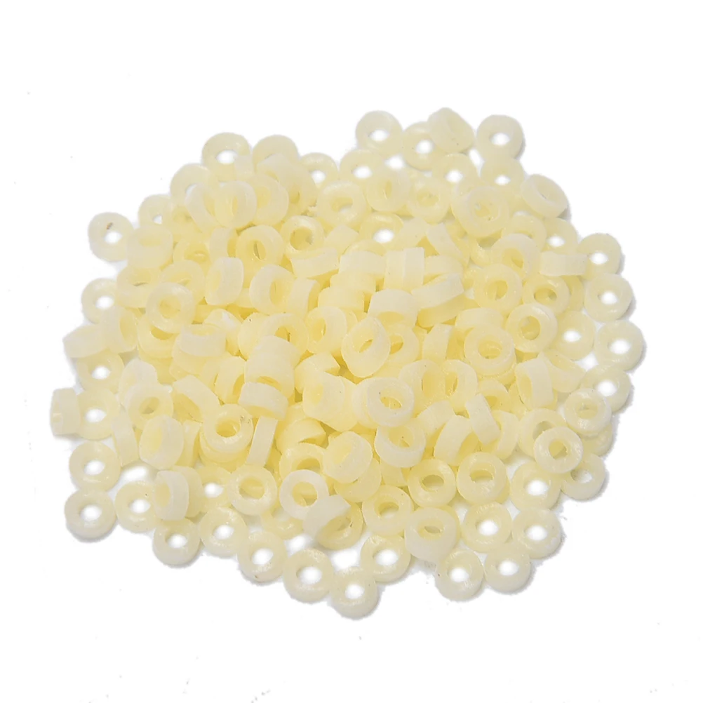 5000PCS=20bags Red/Yellow Bloodworm Bait Granulator Fishing Accessories Fish Tackle Rubber Bands For | Спорт и развлечения