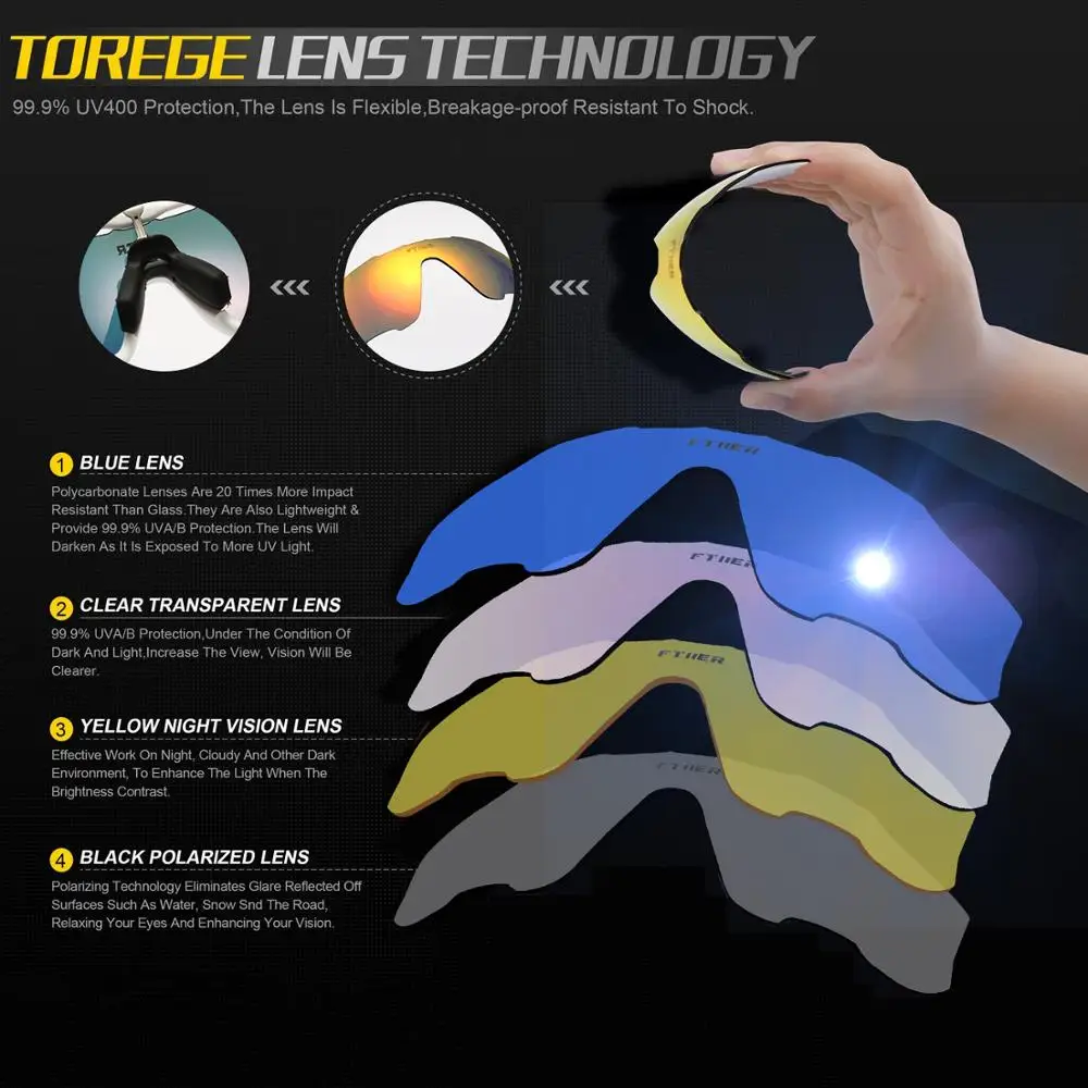 Черные красные синие фотохромные велосипедные очки летние солнцезащитные UV400 MTB