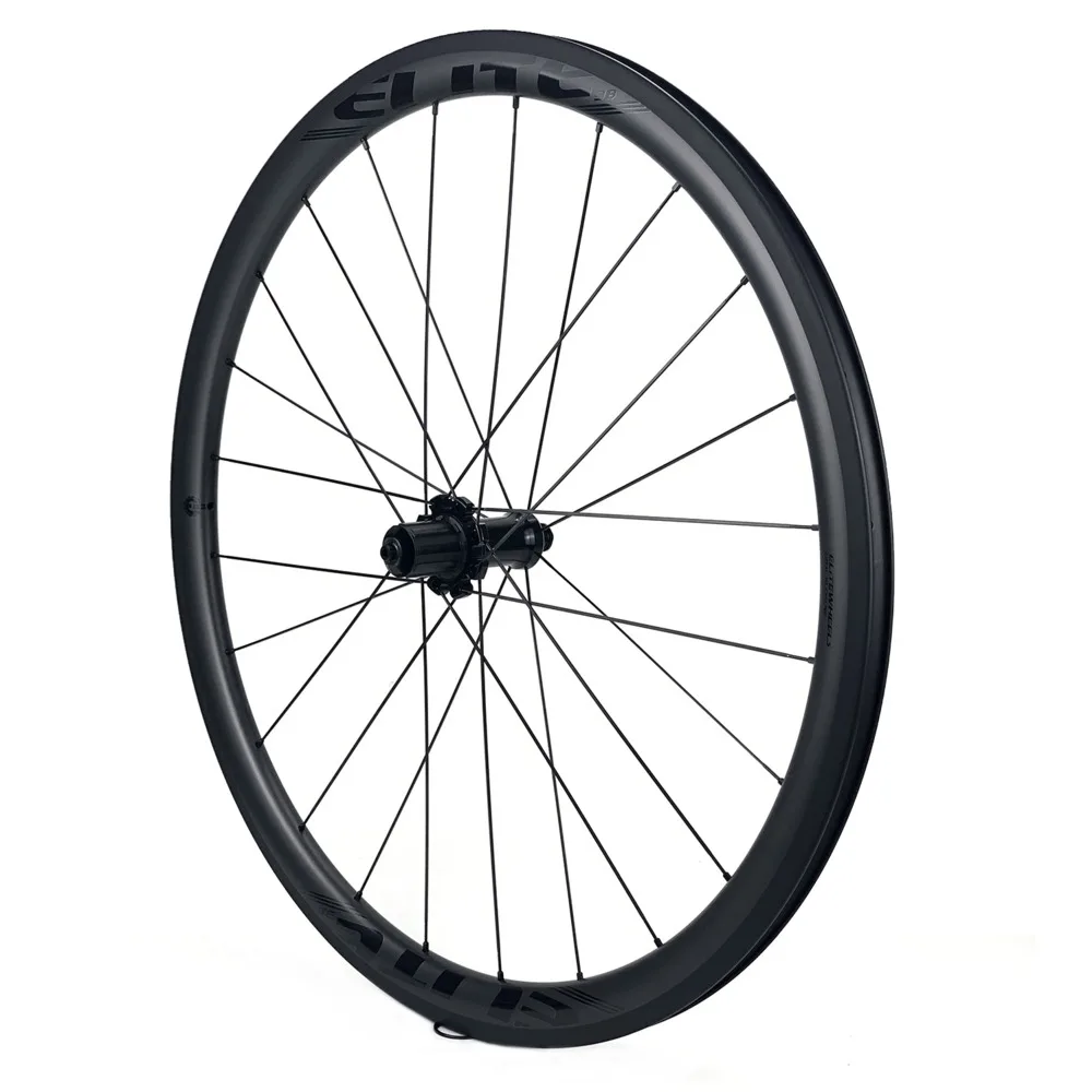 ELITEWHEELS ENT Road Bike Carbon Wheelset 700c UD МАТОВЫЕ велосипедные колеса бескамерные готовые UCI