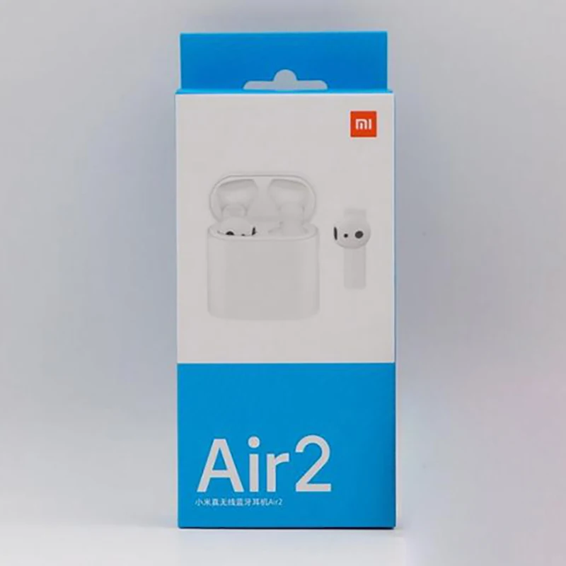 Оригинальные Bluetooth наушники Xiaomi Air2 Airdots Pro 2 TWS с обнаружением музыки 5 0 настоящие