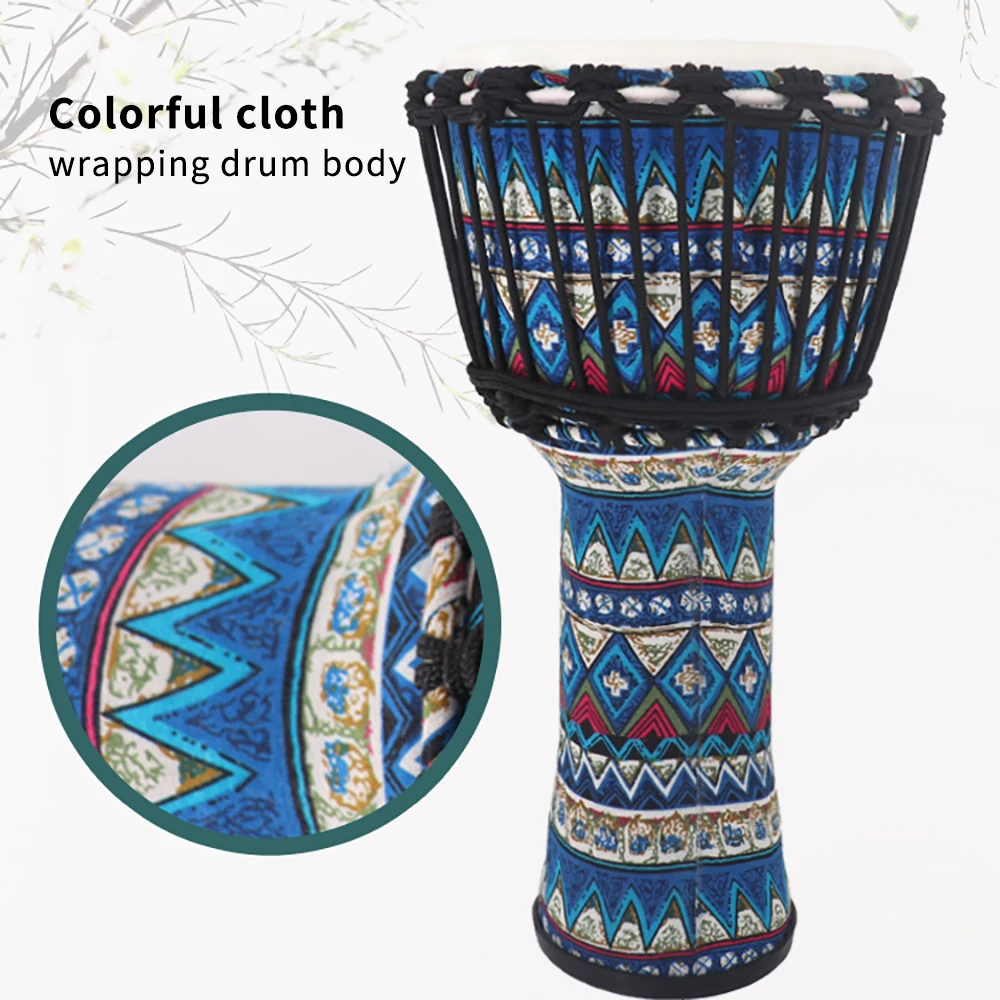 Африканский барабан Djembe деревянная козья кожа бонго деревянный музыкальный