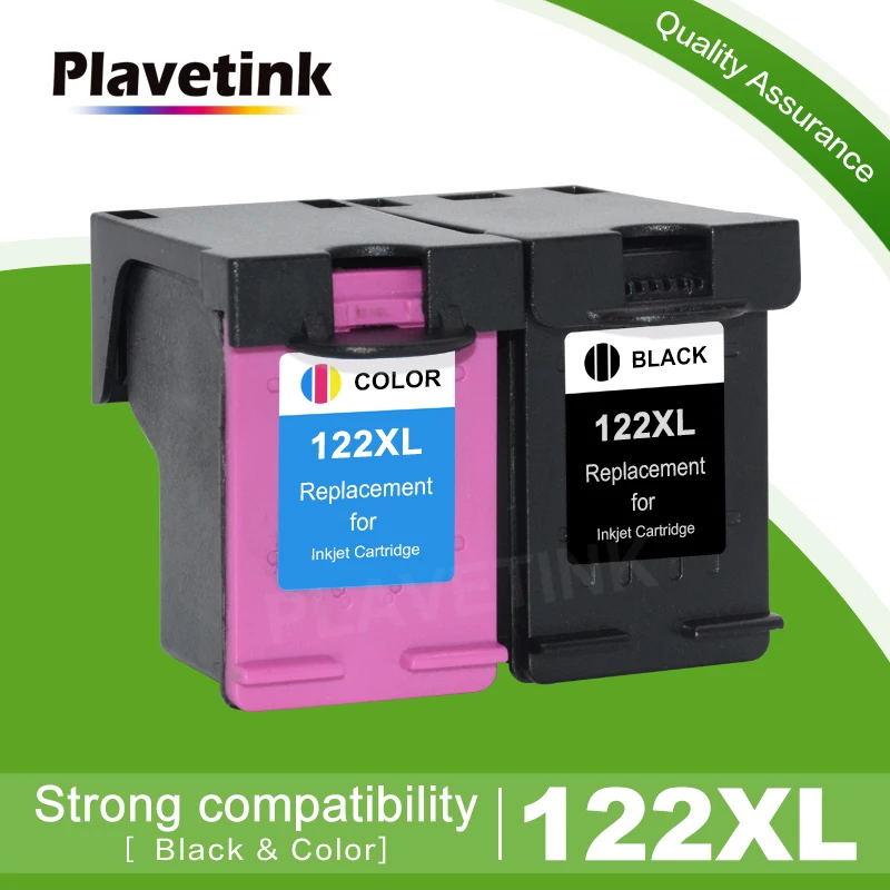 Plavetink 122XL Replacement for HP 122 XL Cartridge Deskjet 1510 2050 1000 1050 1050A 2000 2050A 2540 3000 3050 3052A Printer