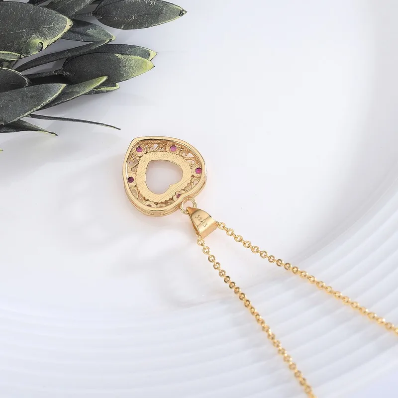 Дубай Модные женские ювелирные изделия браслеты с подвесками невесты сердце