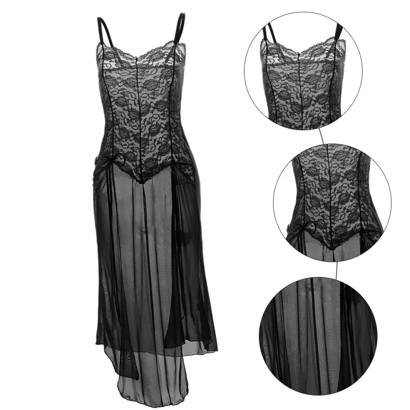 Ночная рубашка женская кружевная 2-7 дней | Тематическая одежда и униформа