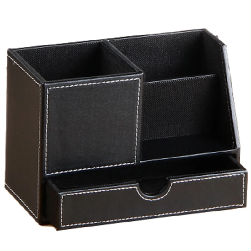 1 шт. из искусственной кожи многофункциональный настольный канцелярский