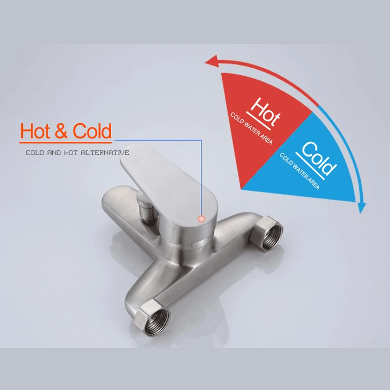 Смеситель горячей и холодной воды для ванной комнаты Ручной смеситель ванны