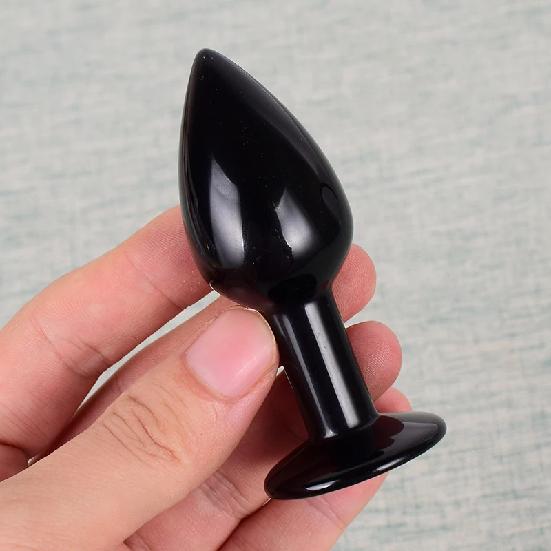Obsidian Opalite стеклянная Массажная палочка для мужчин и женщин инструмент секса