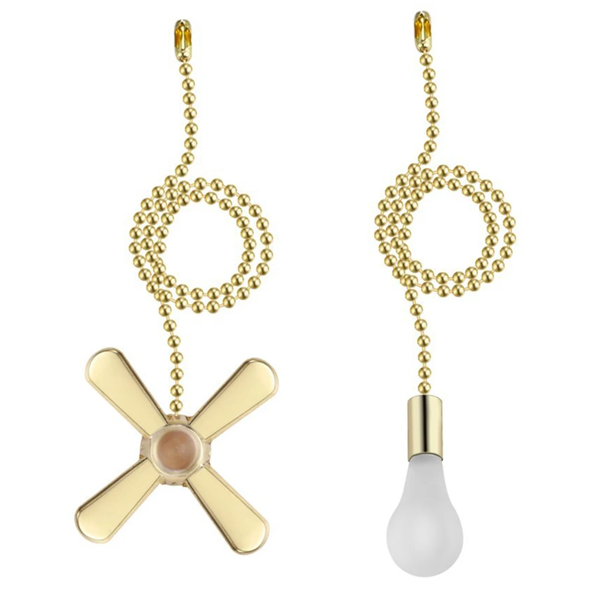 Набор натяжных цепочек в форме веера и светильник пы комплект из 2 предметов с