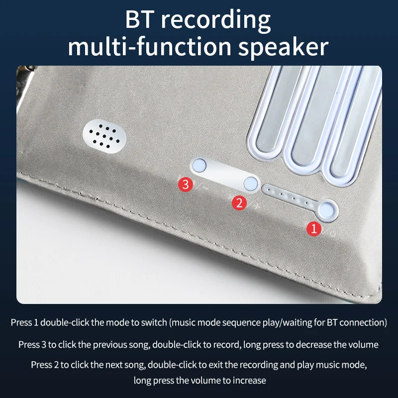 

Sync Handwriting Notepad Cloud Storage Electronic Fingerprint Locking Smart Pen Power Bank Notebook Blue-tooth APP