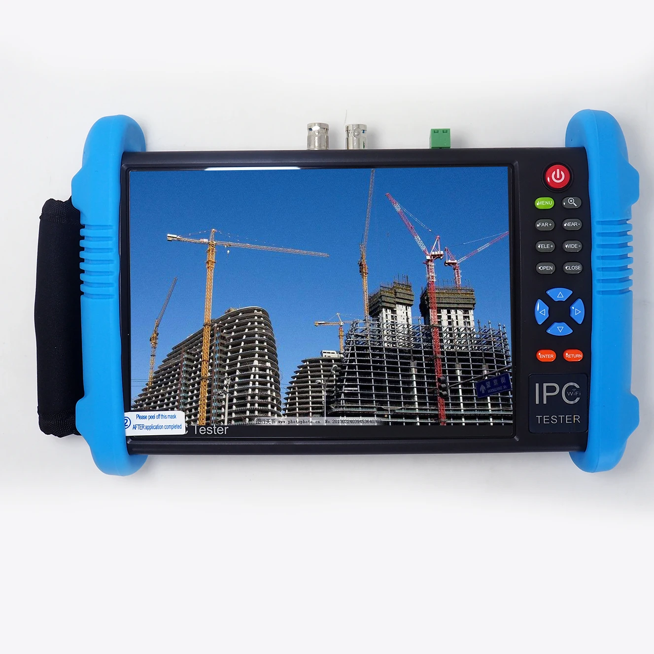 CCTV тестер Профессиональный 7 дюймов IPC 9800ADHS PLUS тестирование 8MP TVI CVI AHD IP камера