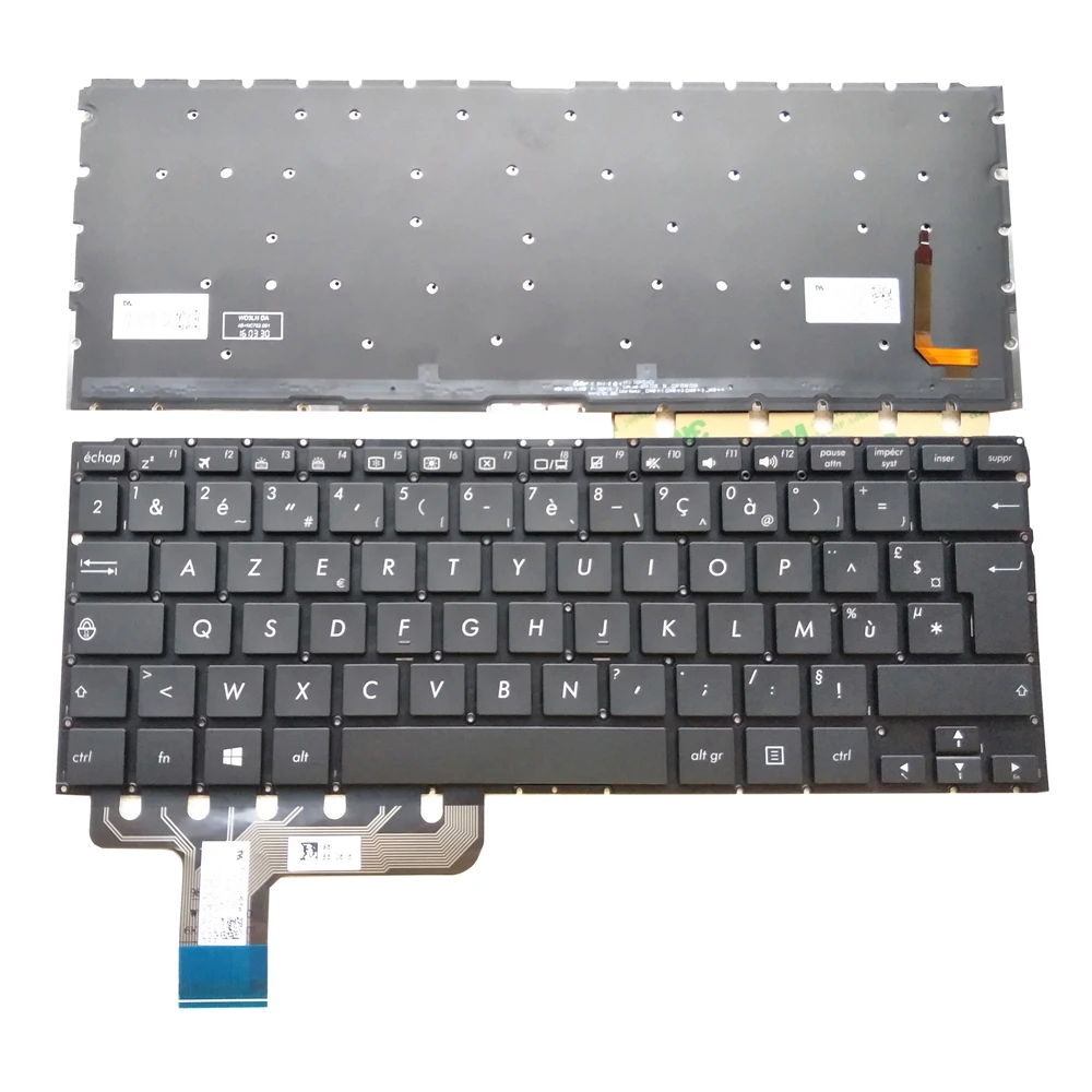 

Laptop Keyboard For ASUS T3chi T300chi t3 chi T300F No Frame Black Backlit FR Keyboard