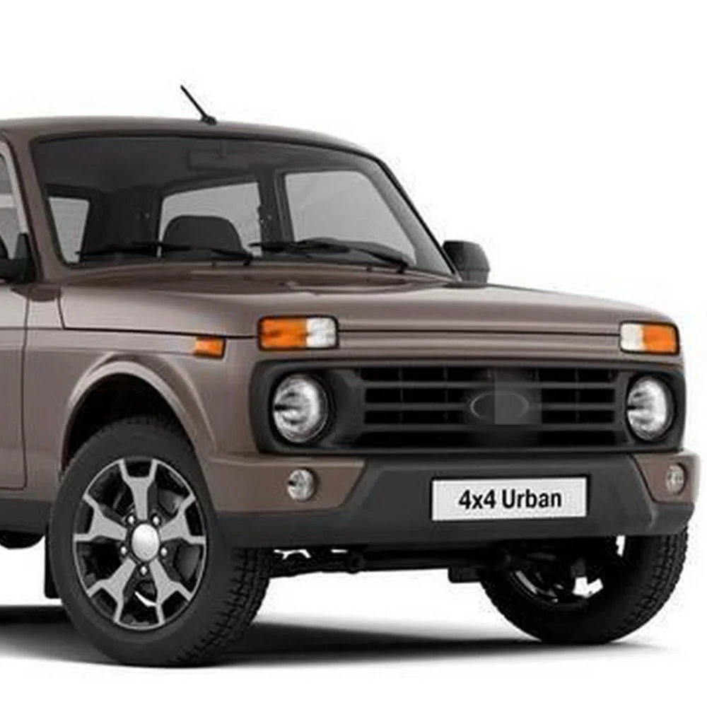 July King LED Daytime Running Lights Case for Lada Niva 4X4 Urban 2016-19 White Front Bumper DRL + Streamer Yellow Turn Signals |