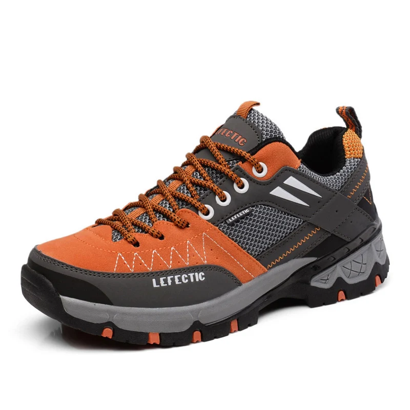 BOUSSAC High Quality Men Hiking Shoes Outdoor Breathable Sport Trail Upstream Outventure Sneakers Man Climbing Athletic | Спорт и