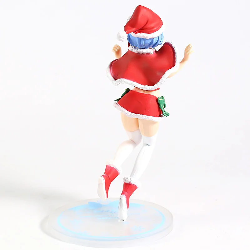 

Anime Re:Life in a different world from zero Rem Figure Christmas Version beautiful girl Action Figure Model toy