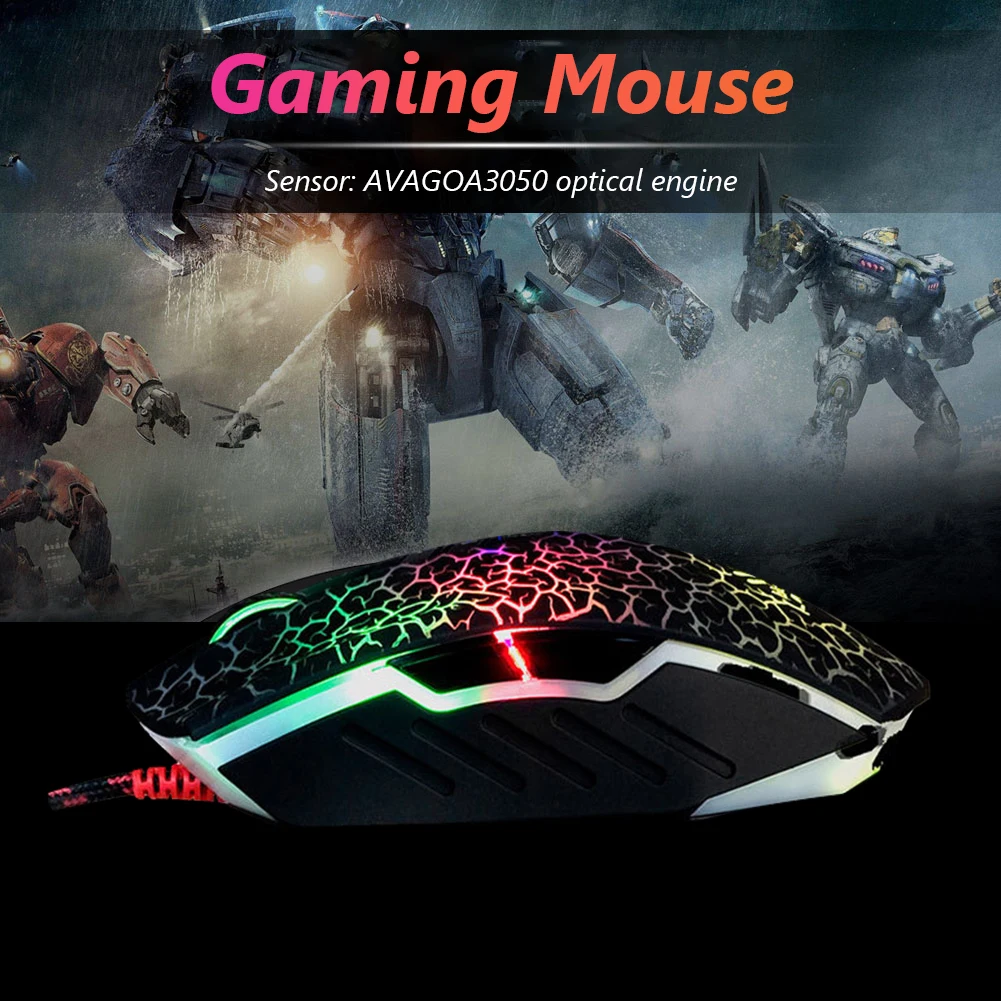 Оптическая игровая мышь Bloody A70 A90 4000DPI цветная блестящая проводная для ПК ноутбука