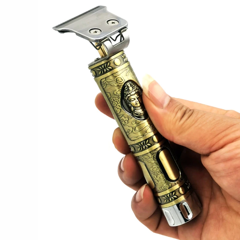 Машинка для бритья Kemei с болдугой Мужская облысная машинка Kemel Precision T Trimer Kamei