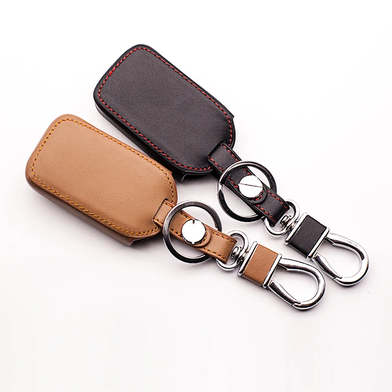 

2017 Super quality Car Key Shell Cover Leather Smart Case Key for Honda Fit Hr-V Civic Protection 3 buttons fast logistics speed