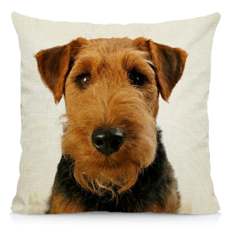Чехол для подушки Welsh Terrier 45x45 см