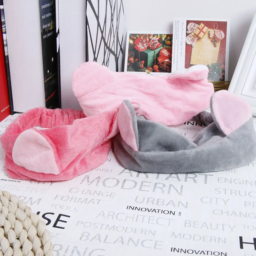 Милый ободки с кошачьими ушками для женщины девушки макияж умывание оголовье