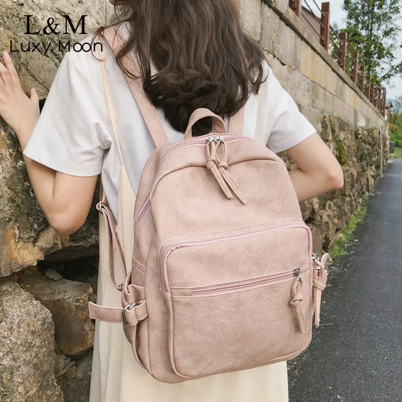 Женский рюкзак из искусственной кожи высокого качества модные школьные рюкзаки