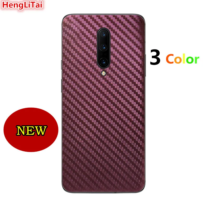3D хромотропная пленка из углеродного волокна для Oneplus 7 Pro/7 T/7 T Pro Защитная задней